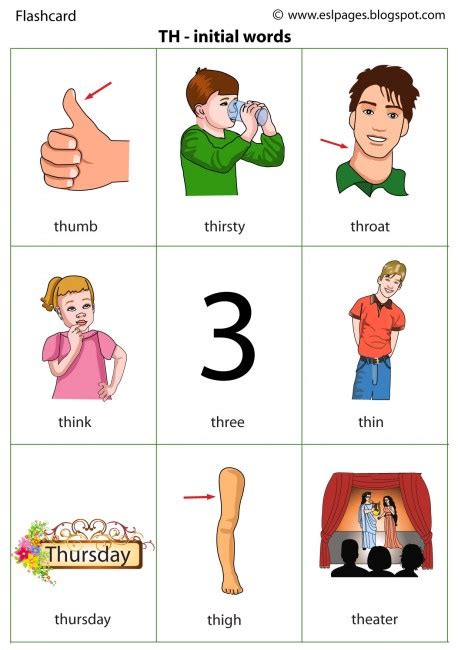 Th Worksheets For Kids