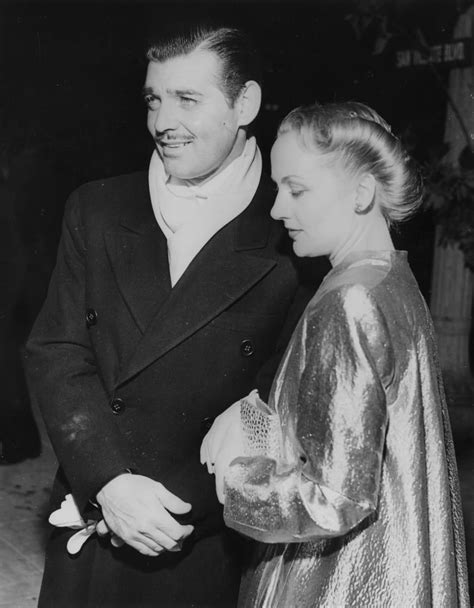 Clark Gable And Carole Lombard At The Los Angeles Premiere Of Gone With