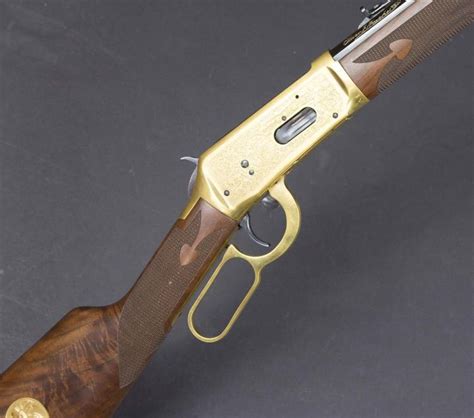 Lot Commemorative Winchester Model Lever Action Rifle Sexiz Pix