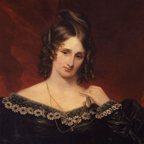 Mary Shelley Author Of Frankenstein 1818 Scaretube