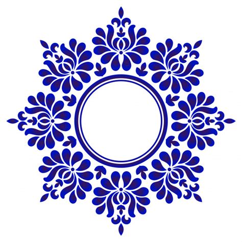 Browse our round floral pattern images, graphics, and designs from +79.322 free vectors graphics. Ronda ornamental azul, marco de arte del círculo ...