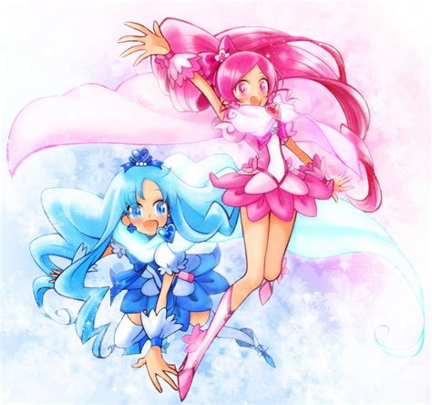 Cure Marine And Cure Blossom Pretty Cure Fan Art 43244405 Fanpop