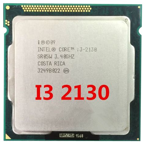 Intel Core I3 2130 34ghz Dual Core Lga 1155 Socket H2 Cpu Processor I3