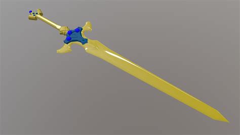 Excalibur Sword Art Online Version - Download Free 3D model by syahhz ...