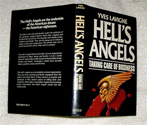 hells angels taking care of business de lavigne yves fine hardcover 1987 first edition