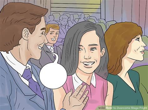 Here are three steps to help you overcome your welcome to the world of stage fright; 4 Ways to Overcome Stage Fright - wikiHow