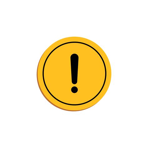 Warning Icon Png Transparent 9663341 Png