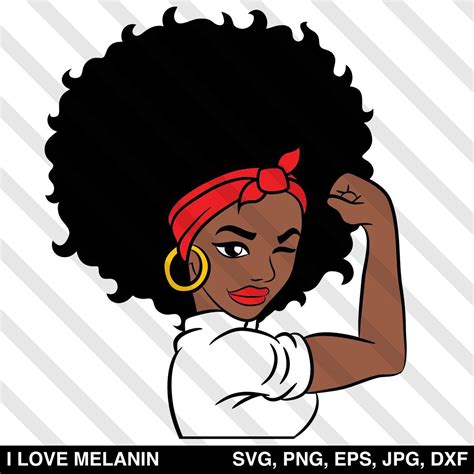 Strong Black Woman Afro Svg In 2021 Strong Black Woman Black Girl