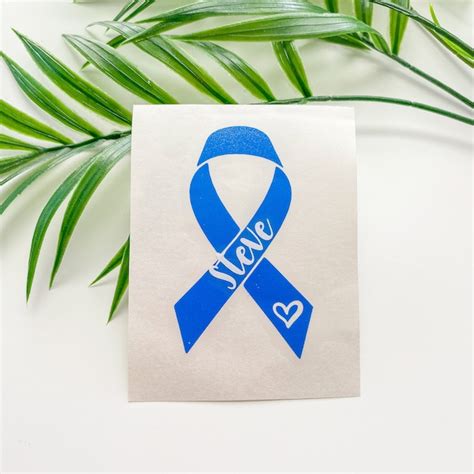 Colon Cancer Awareness Car Decals Etsy
