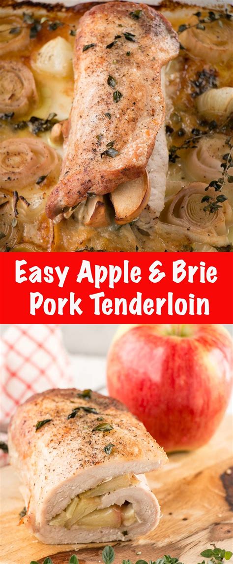 Tenderloin is the most luxurious cut of beef. Easy pork tenderloin recipe with stuffed with apples and ...