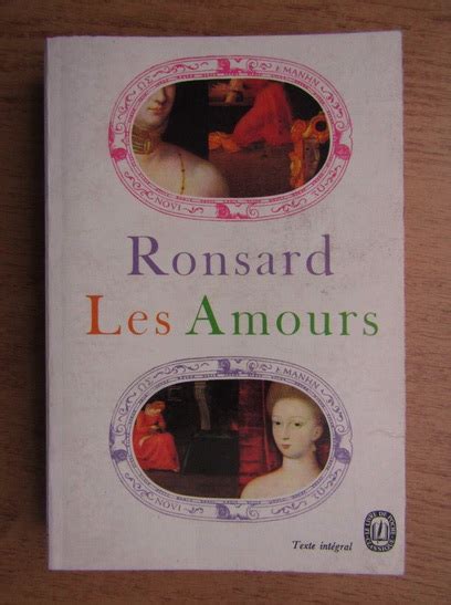 Pierre De Ronsard Les Amours Cumpără