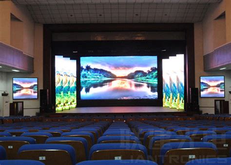 Smd2121 Rgb Indoor Led Exhibition Screen 5mm Big Led Video Display Wall