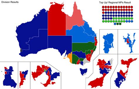 2019 Australian Federal Election Map Under Mmp R Imaginaryelections