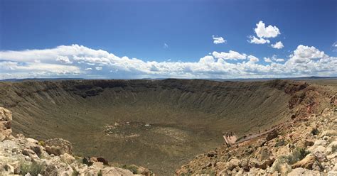 Meteor Crater Off The I 40 Arizona Tygoesplaces