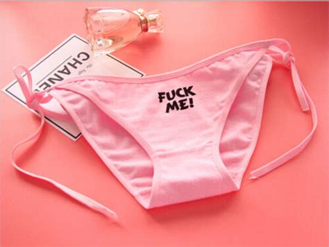 Women Sexy Kinky Lick Me Underwear G String Briefs Thongs Knickers Lingerie Ebay