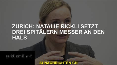 Zürich Natalie Rickli Legt In Drei Spitälern Messer An Den Hals Youtube