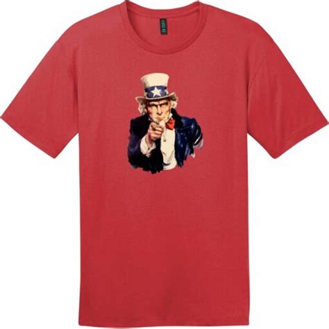 Uncle Sam T Shirt Patriotic T Shirts