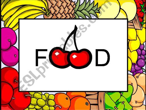 Esl English Powerpoints Fruit And Vegetables Picture Dictionary