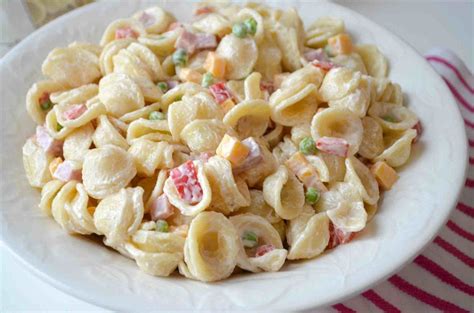 Mayonnaise Creamy Pasta Salad | Creamy pasta salads, Pasta salad