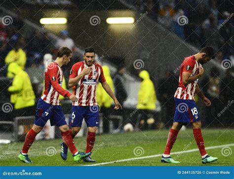 Antoine Griezmann And Koke Celebrate Editorial Photo Image Of Antoine