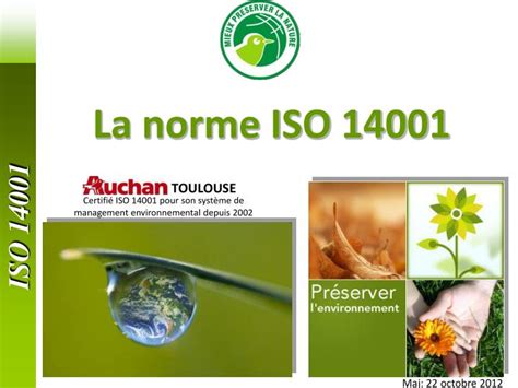 Ppt La Norme Iso 14001 Powerpoint Presentation Free Download Id