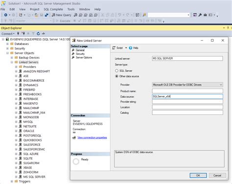 Create Odbc Connection In Ssms With Devart Odbc Drivers Cloud Based