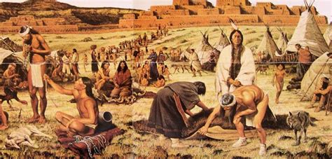 The pandemic has affected the household economies in all the studied villages. Pecos Pueblo trading with Plains tribes, painting by Louis S Glanzman | Northwest coast indians ...
