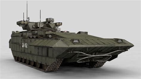 3d Model Millitary T 15 Armata Cgtrader