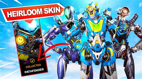 Pathfinders Heirloom Skins Apex Legends Best Legendary Skins To Use