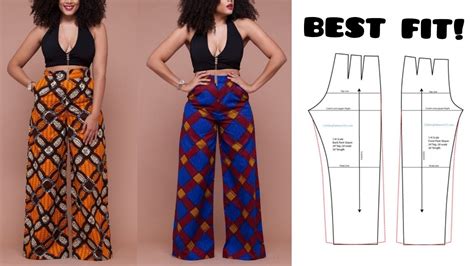 Best Palazzo Pant Tutorial How To Cut And Sew Youtube