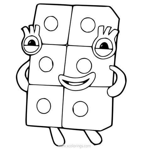 famous printable numberblocks coloring pages rezfoods resep my xxx hot girl