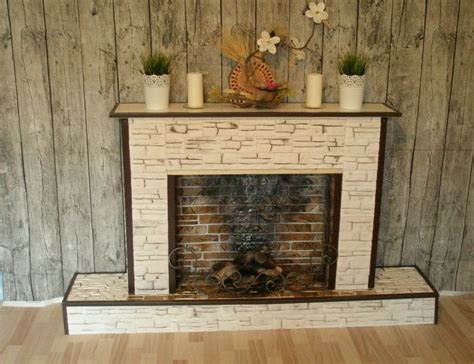 DIY Fireplace of Carton Boxes: Stylish Affordable Element at Home