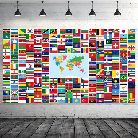 Buy World Banner International S Banner Country S Banner Backdrop