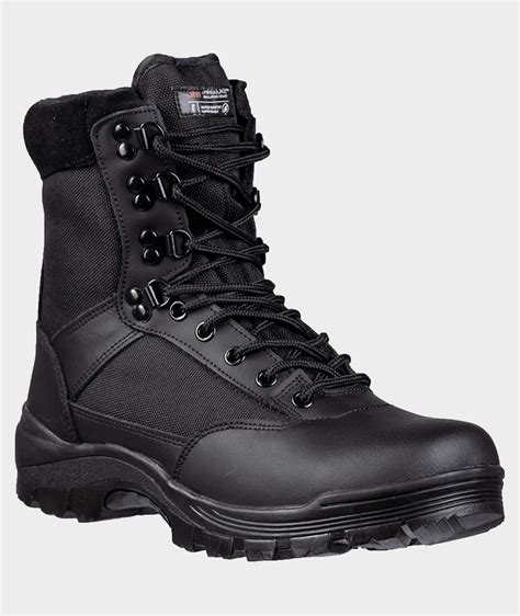 Mil Tec Tactical Boots Ykk Zipper