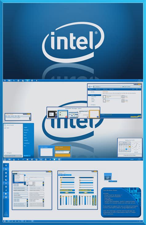 Intel Windows Theme For 7 By Yorgash On Deviantart