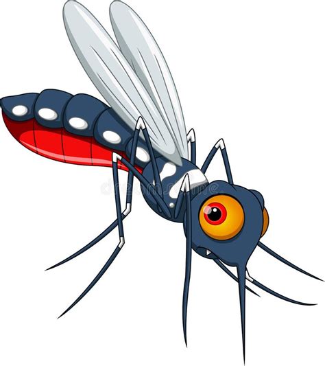 Cute Mosquito Cartoon Stock Illustration Illustration Of Parasite