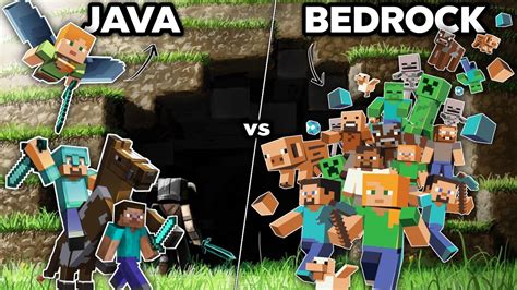Minecraft Java Vs Bedrock Differences Between Both Versions