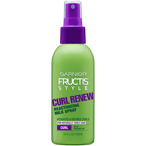 Garnier Fructis Style Curl Renew Reactivating Milk Hairspray 5 Fl Oz