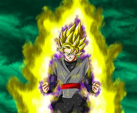 Goku Black Super Saiyan By Rmehedi On Deviantart