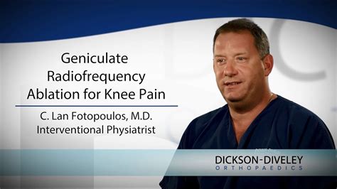 Geniculate Radiofrequency Ablation For Knee Pain Youtube