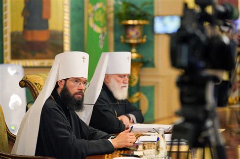 His Holiness Patriarch Kirill Chairs Regular Session Of The Holy Synod