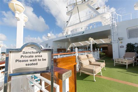 The Sanctuary On Caribbean Princess Cruise Ship Cruise Critic