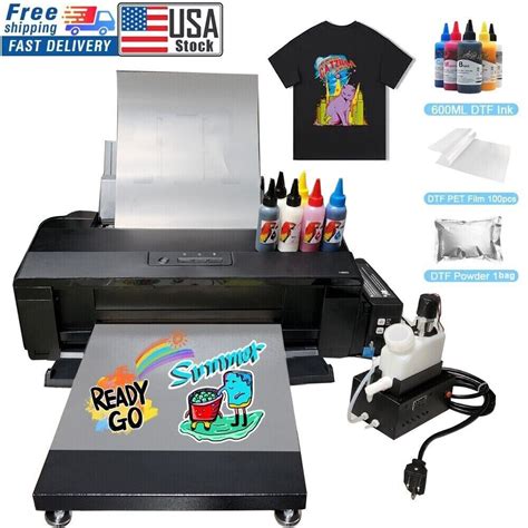 New A3 Dtf Printer L1800 T Shirt Printing Machine Textile Heat