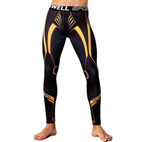 sexy mens compression pants running tights for men gym sport leggings clothing man exercise