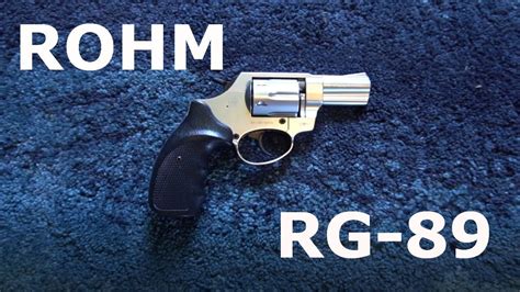 Rohm Rg 89 Blank Gun Shootingreview Youtube