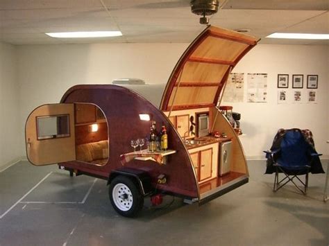 Easy to build, easy to tow and just pure awesome to look at! Build your own Teardrop Camper! This kit is based on the designs of the 40's and 50's and are ...