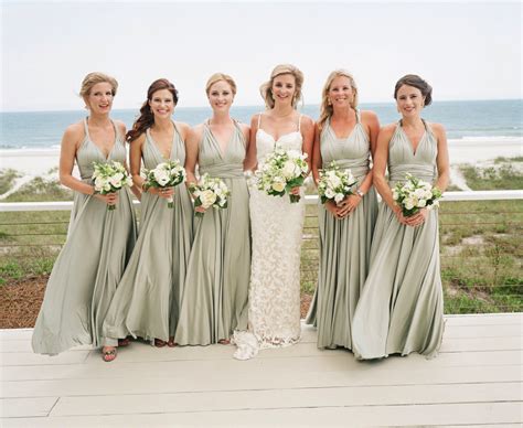 A Real Wedding Featuring Our Sage Green Multiway Convertible Twist