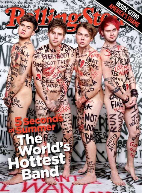 5 Seconds Of Summer Go Nude For Rolling Stone Talk Not Being A Boyband