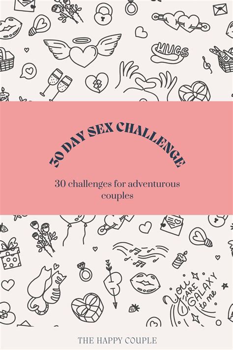 Day Sex Challenge Challenges For Adventurous Couples By Happy