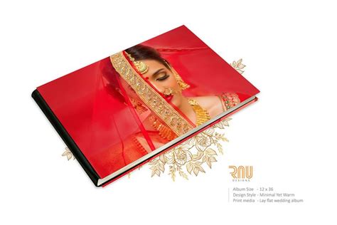 Wedding Album Indian Wedding Album Minimal Yet Warm On Behance Wedding Album Design Layout